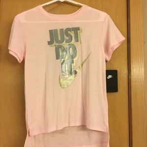 Pink Just Do It T-shirt